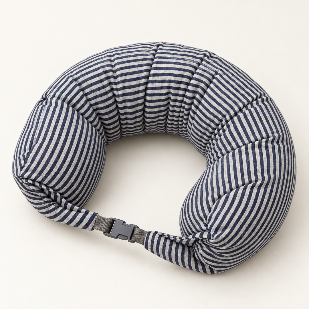 Knitted cotton U-shaped Neck Pillow